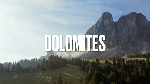 Dolomites Mountains Italy (DJI Mavic 2 Pro) 4K