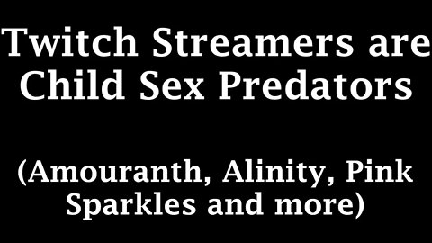 Streaming and Sex Work