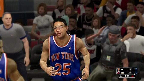 NBA Simulations: The 2013 Miami Heat vs The 1993 New York Knicks @ American Airlines Arena