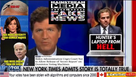 Tucker Skewers the Biden Crime Family After NY Times FINALLY Admits Laptop is Real