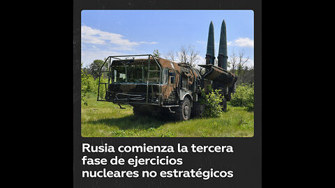 Rusia inicia la tercera fase de ejercicios nucleares no estratégicos