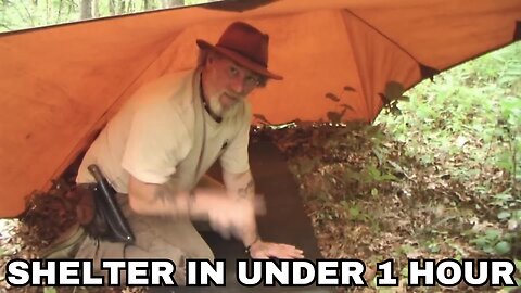 12 WAYS TO SURVIVAL: BASIC OVERNIGHT SHELTER #6