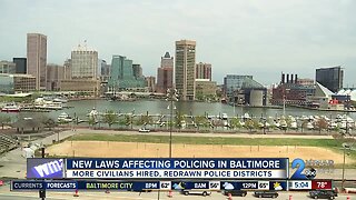 New laws affecting policing in Baltimore