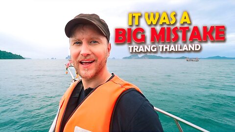 My BIG Mistake A Boat Tour in TRANG Went Wrong Travel Thailand Islands Like a Local