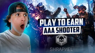 SHRAPNEL - NEW AAA PLAY TO EARN SHOOTER! OVERVIEW - AVALANCHE BLOCKCHAIN