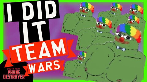 🍆I pulled this risky move off in Team Wars | South Park Phone Destroyer