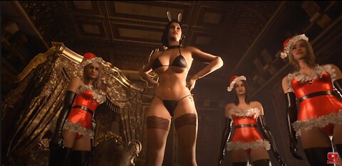 Resident Evil 8 Village Lady Bunny Bikini /Biohazard 8 mod [4K]