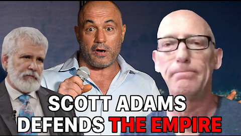 Scott Adams Defends Tech Censorship of Dr. Robert Malone & Joe Rogan for Questioning Vaccine Cult