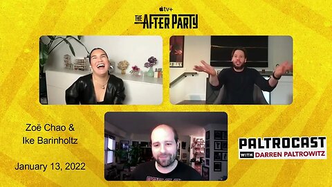 Zoë Chao & Ike Barinholtz interview with Darren Paltrowitz