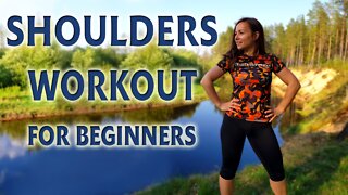 💪 Shoulders Workout For Beginners | No Equipment