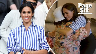 Meghan Markle brings back a fave striped Ralph Lauren shirt for veterans visit – and it's still in stock