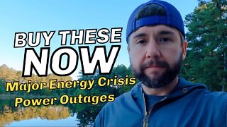 5 Items You NEED To BUY NOW | Last FOREVER - Winter Energy CRISIS, Outage Or GRID Collapse Prepping
