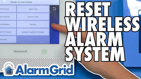 Wireless Alarm System: Resetting