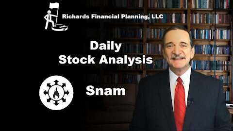 Daily Stock Analysis – Snam owns most of the gas infrastructure in Italy. How are the dividends?