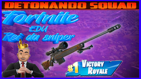 FORTNITE / DISPUTA de SNIPER com direito a COROA ...