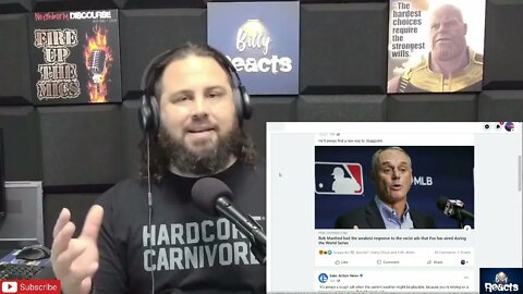 Billy Reacts: Citizens For Sanity MLB ad