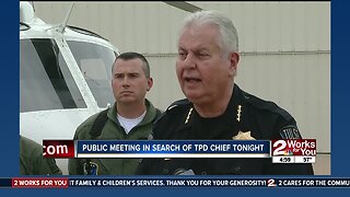 TULSA CHIEF HIRING PROCESS: PREVIEW AHEAD OF FIRST PUBLIC MEETING