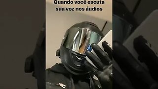 MINHA VOZ NO AUDIO COMO FICA ? #meme #viral #comedia #shorts