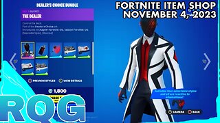 "NEW" DEALER’S CHOICE BUNDLE IS HERE! FORTNITE ITEM SHOP (November 4, 2023)