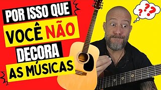 [Dica] O que fazer para conseguir decorar milhares de músicas no violão! Faça isso a partir de agora