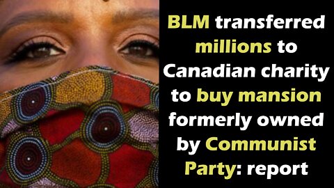 Report: BLM transfers millions to Canadian charity to buy mansion causes some members to quit