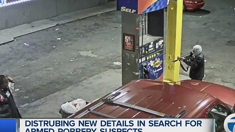 Gas station hold up caught on video