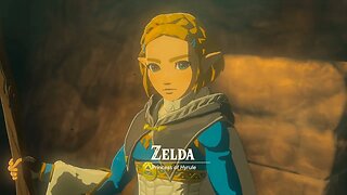 The Legend of Zelda Tears of The Kingdom Opening Intro Cutscene Story 4k