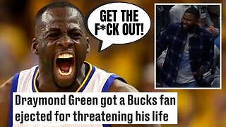 Draymond Green Gets Fan EJECTED After He "Threatened His Life" | The NBA Is SOFT?