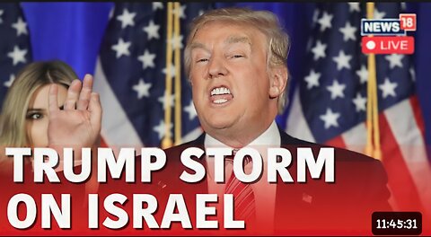 Donald Trump LIVE | Trump At Waterloo, Iowa LIVE | Trump Speech On Israel-Hamas Conflict | N18L