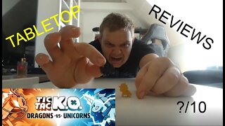 Tabletop Reviews - Tic Tac K.O. Dragons vs Unicorns