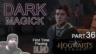 Dark Magick for the Win! | Blind Playing Hogwarts Legacy Part 36 Slytherin