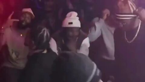 Lamar Jackson and Odell Beckham Jr. seen in the club popping bottles #lamarjackson #nflnews