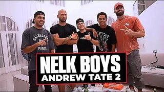 Andrew Tate RETURNS on Nelk Boys Podcast