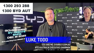 BYD's Luke Todd talks EVs in Australia, the NSW $3000 rebate, new chargers and more