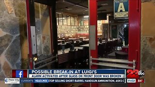 Luigi's vandalized overnight