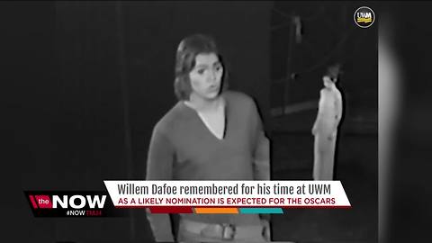 Willem Dafoe remembered for his time at UWM