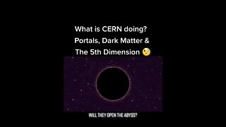 CERN is opening up a portal to another dimension TODAY