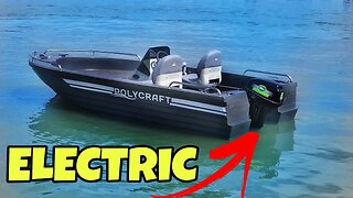 Polycraft 410 Challenger with Elco EP-20 Electric Outboard (walk through)