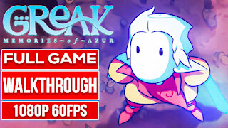 GREAK MEMORIES OF AZUR (ALL RELICS) Gameplay Walkthrough FULL GAME No Commentary