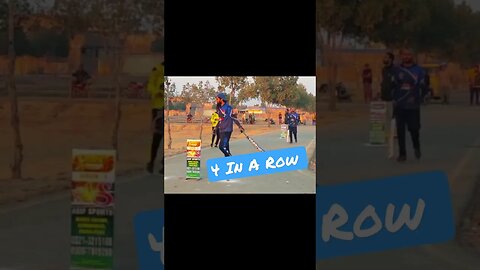 4 Sixes In A Row #cricketlover #1M #shorts #shortvideo #viral #video