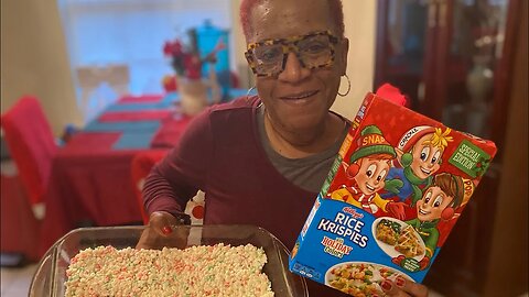 Christmas Rice Krispy Treats!!