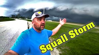 Squall Line Explained ~ Thunderstorm & Eaten by Whales Mouth