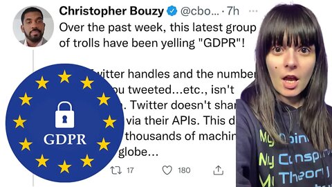 Is Christopher Bouzy Ignoring GDPR? With Stef the Alter Nerd