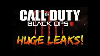 Black Ops 4 HUGE LEAKS!
