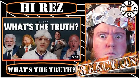 Reacting To: Hi-Rez - What's The Truth? (Official Music Video) | Tin Foil Hat Comes Out!