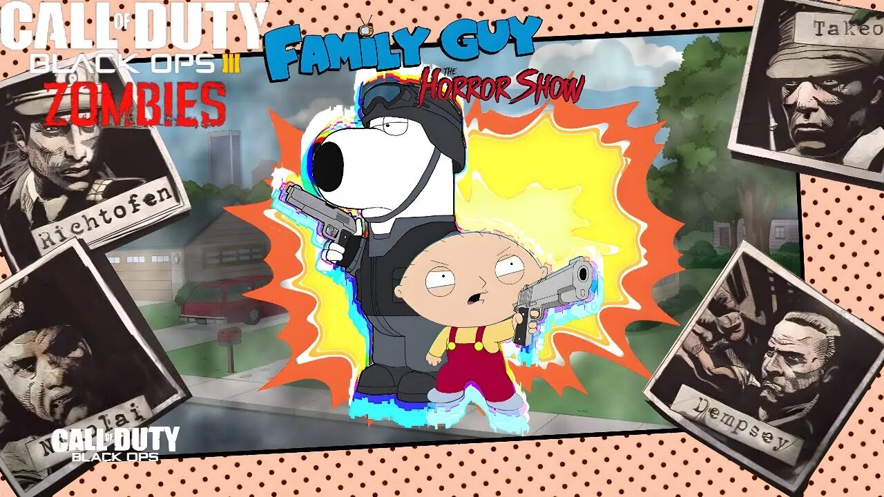 Call of Duty Family Guy Horror Show Custom Zombies