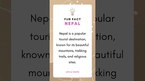 Fun Facts Nepal