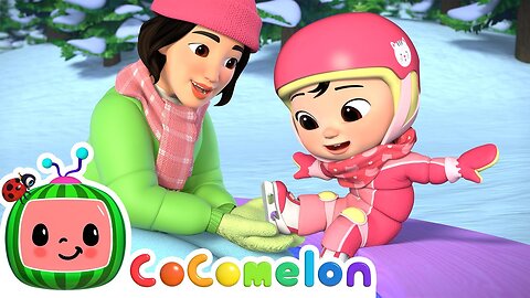 Cece's Ice Skating Song | CoComelon Nursery Rhymes & Kids Songs - New Nursery Rhyme Songs 2024