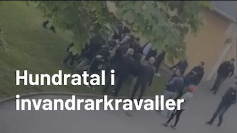 Hundratal i invandrarkravaller i Göteborgsförort • Avhopp i...