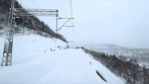 TRAIN DRIVER'S VIEW: Live chat and Stream from the Bergen Line, Norway